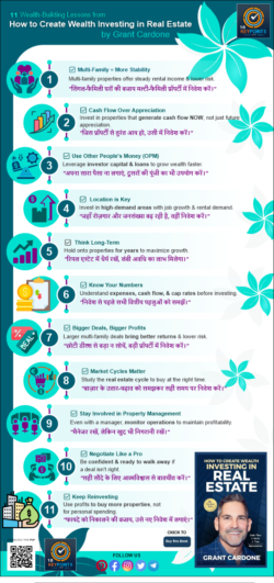 10 Key Points from Book  "How to Create Wealth Investing in Real Estate"