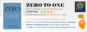 Zero to One by Peter Thiel